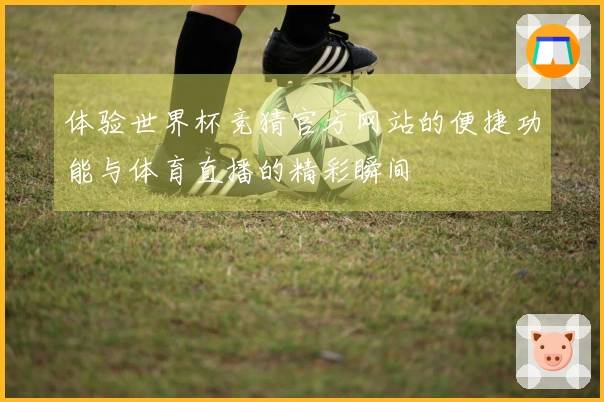 体验世界杯竞猜官方网站的便捷功能与体育直播的精彩瞬间