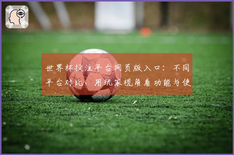 世界杯投注平台网页版入口：不同平台对比，用玩家视角看功能与使用体验